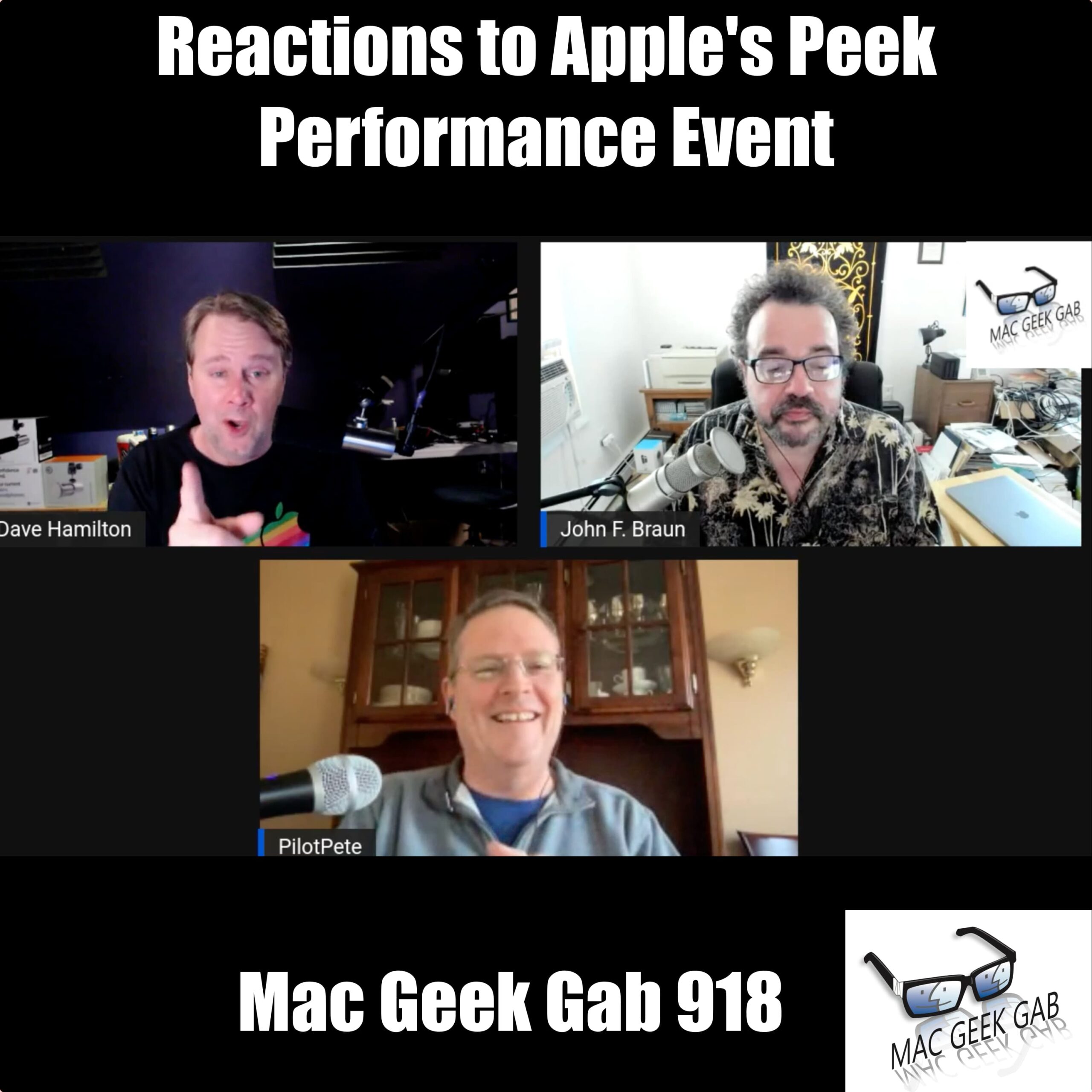 cover of episode Geeky Reactions to Apple&#039;s Peek Performance Event