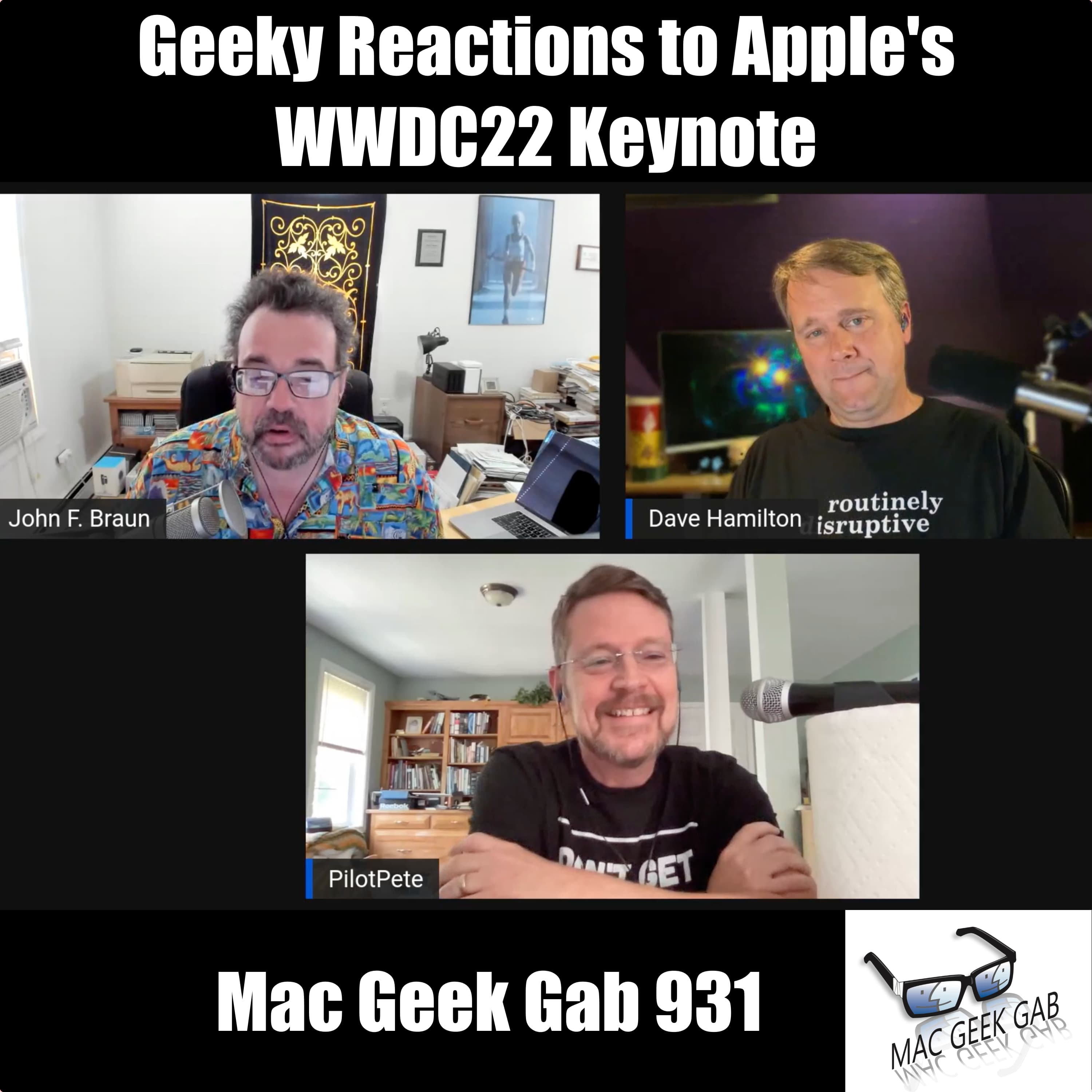 cover of episode Geeky Reactions to Apple&#039;s WWDC22 Keynote