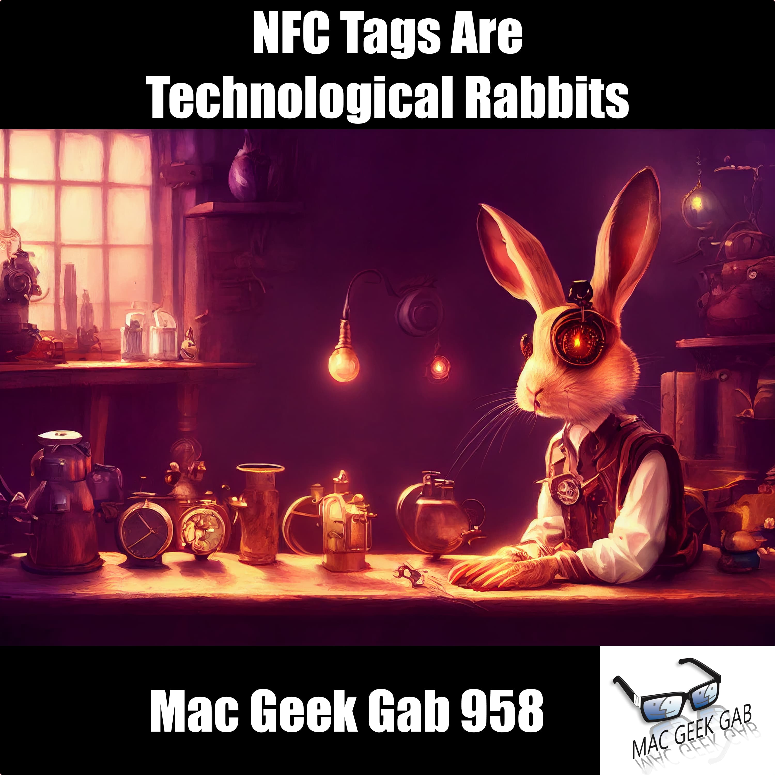 NFC Tags are Technological Rabbits — Mac Geek Gab 958 episode image