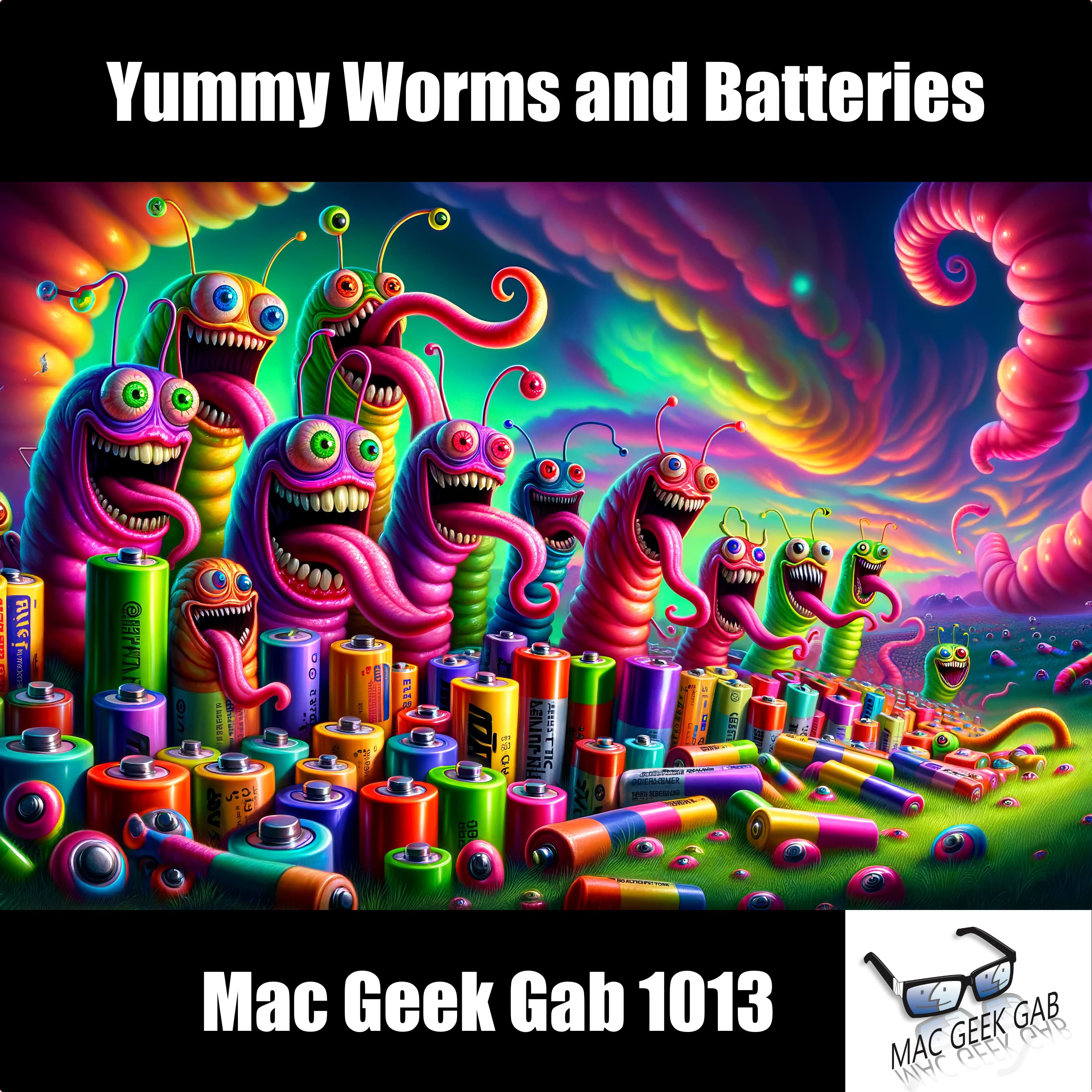 Yummy Worms and Batteries