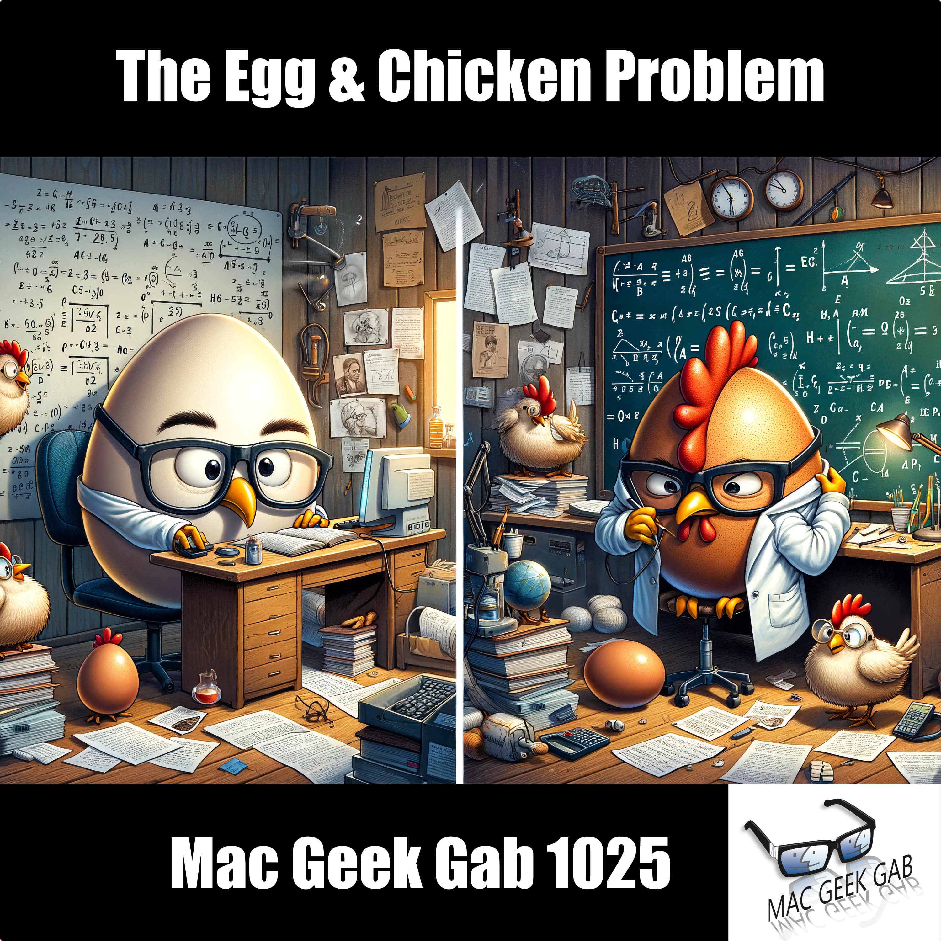 The Egg & Chicken Problem — Mac Geek Gab 1025 episode image