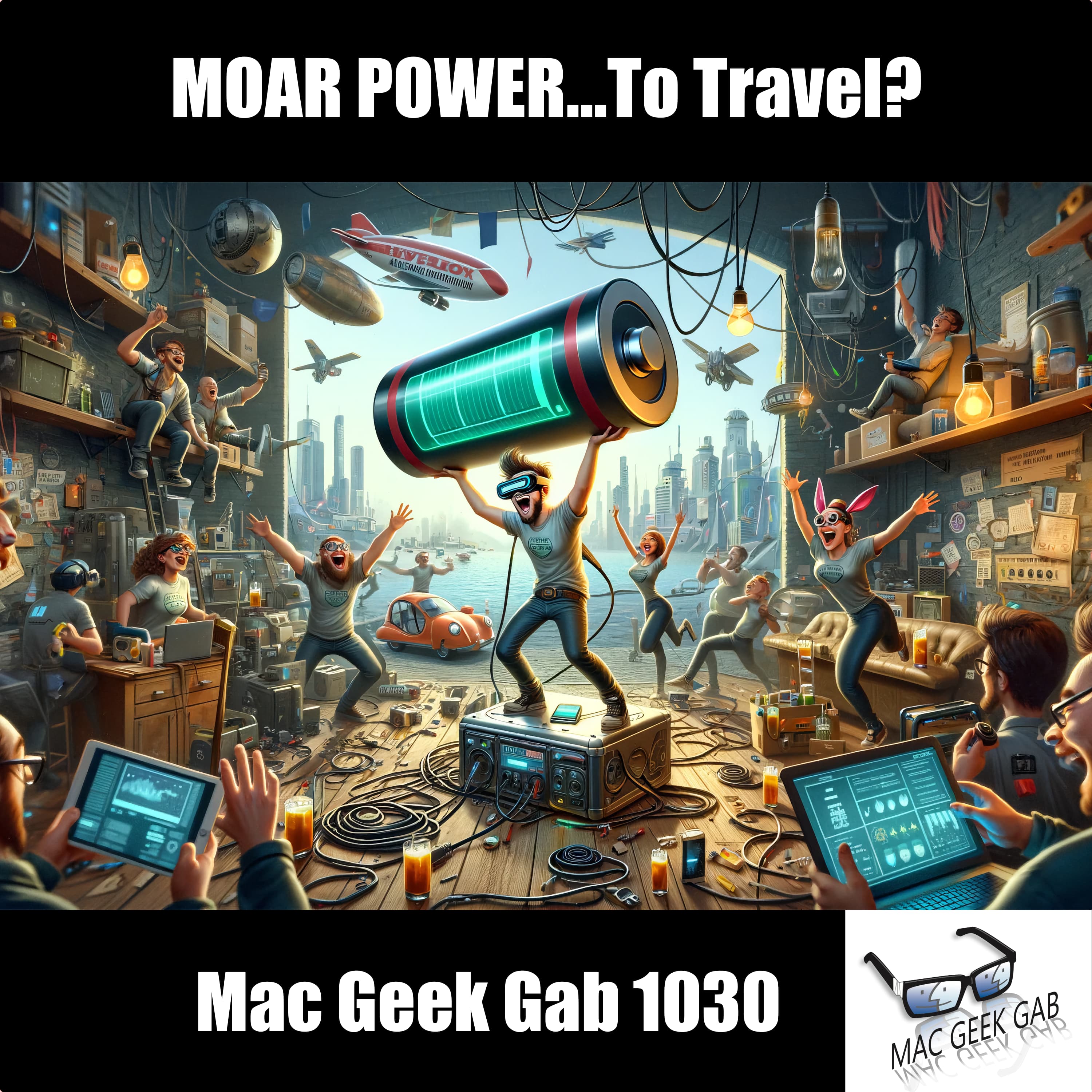 MOAR POWER...To Travel? — Mac Geek Gab 1030 episode image