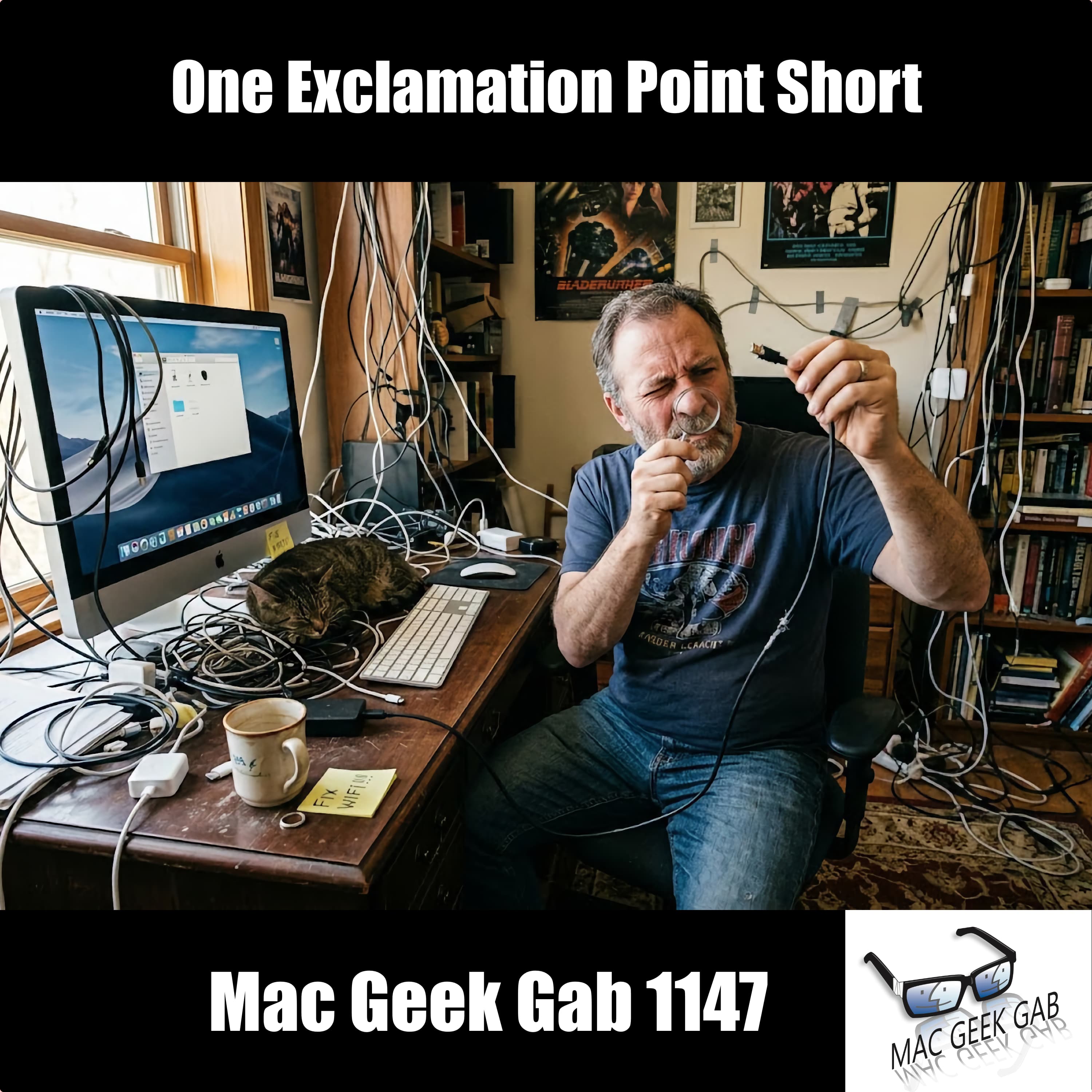 One Exclamation Point Short – Mac Geek Gab 1147 episode image