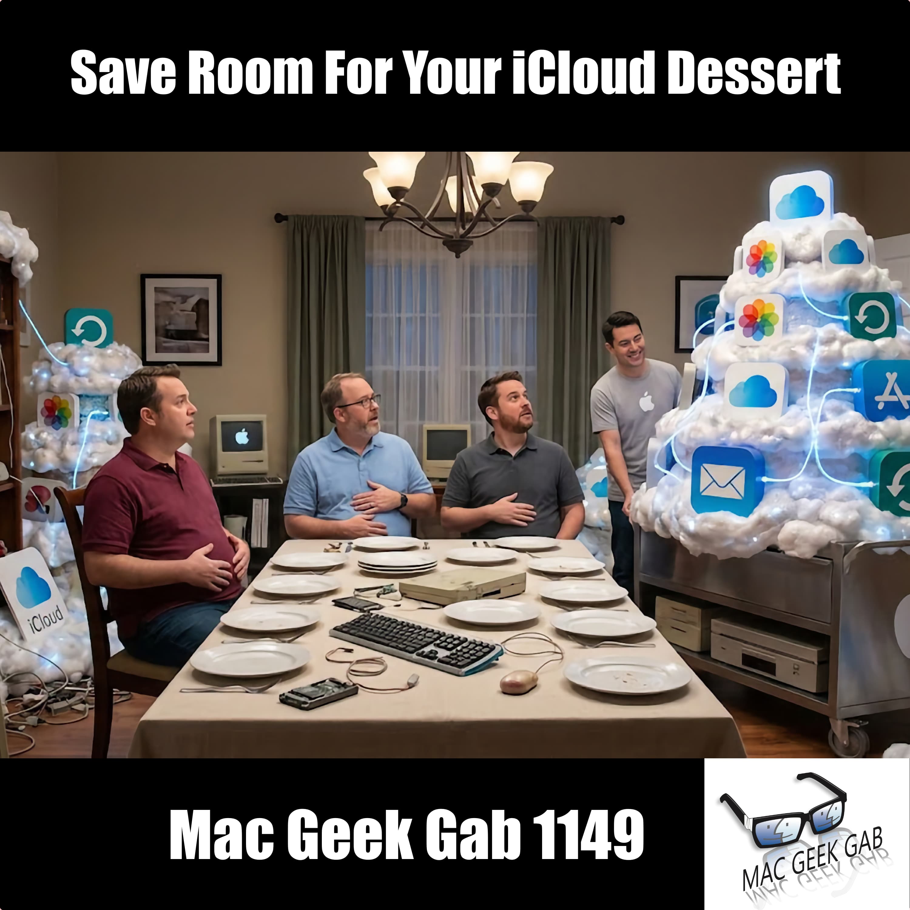 Save Room For Your iCloud Dessert – Mac Geek Gab 1149 episode image