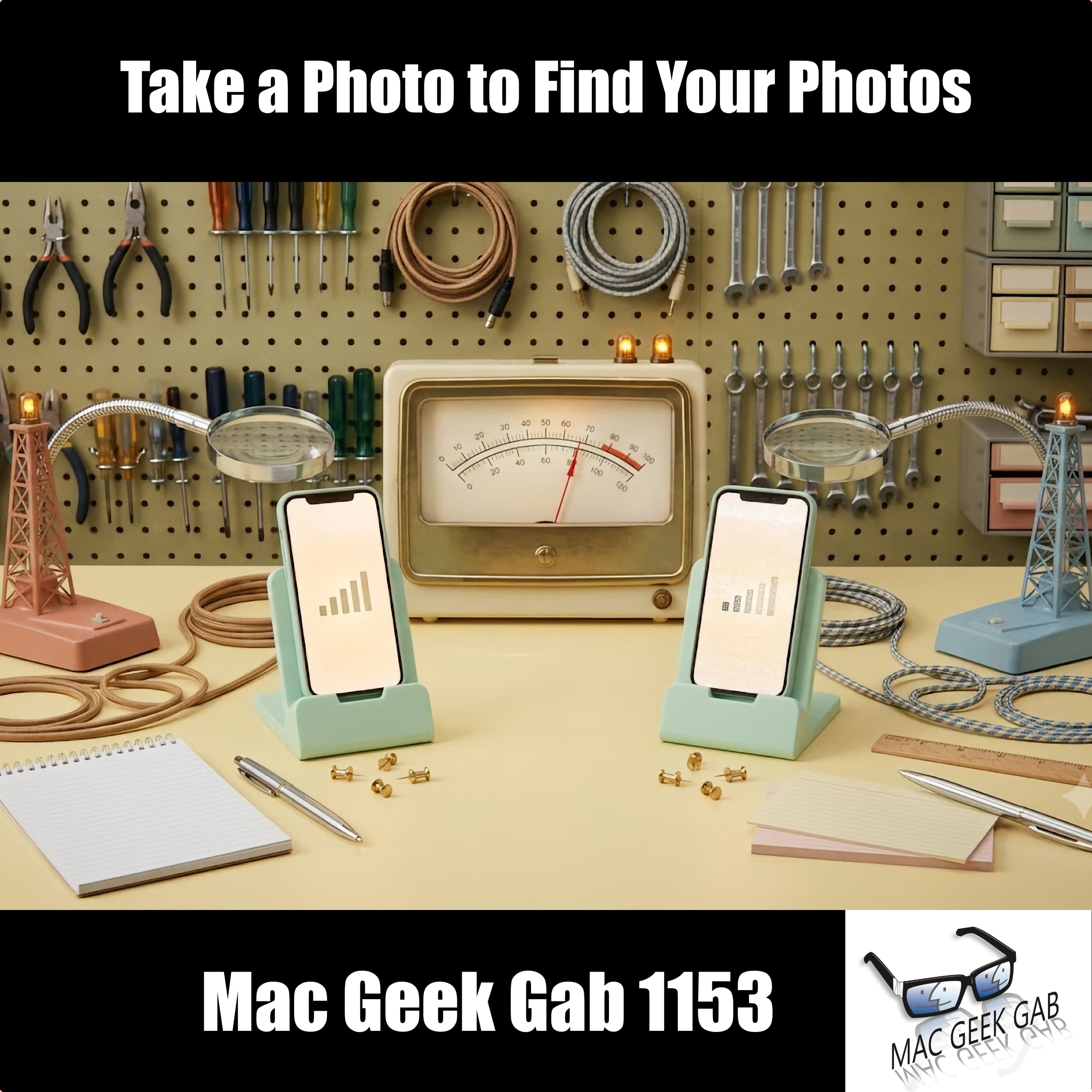 Take a Photo to Find Your Photos – Mac Geek Gab 1153 episode image