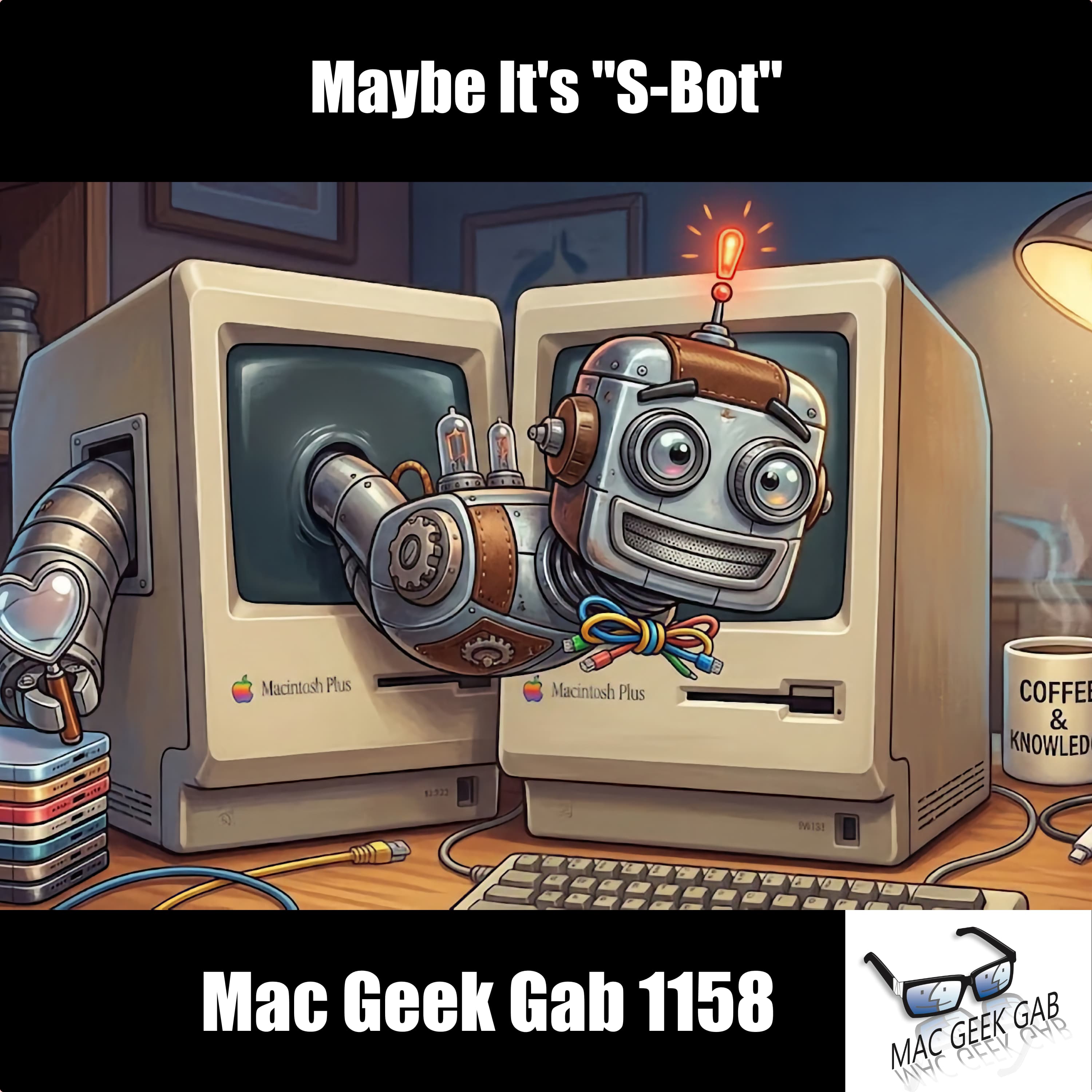 Maybe It's "S-Bot" – Mac Geek Gab 1158 episode image