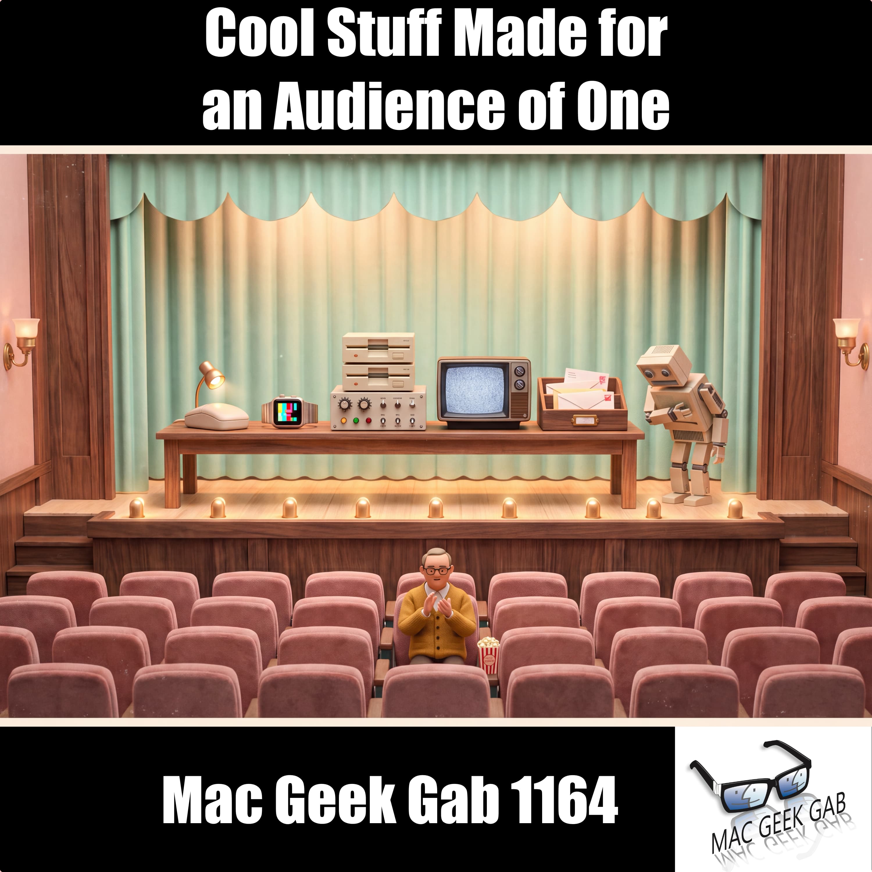 Cool Stuff Made for an Audience of One – Mac Geek Gab 1164 episode image